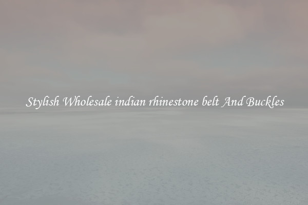 Stylish Wholesale indian rhinestone belt And Buckles