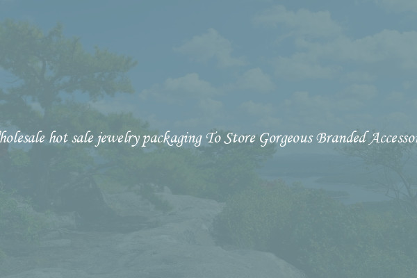 Wholesale hot sale jewelry packaging To Store Gorgeous Branded Accessories